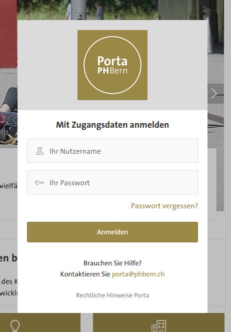 phbern webmail|porta phbern.